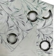 thumbnail image 4 of Ambesonne Forest Grommet Curtain, Woodland Branches Leafy Art, 50"x84", Seafoam and Eggplant, 4 of 5