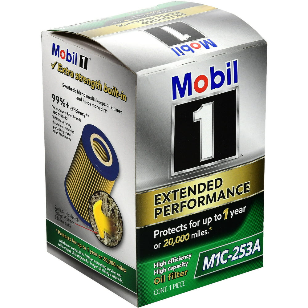 Mobil 1 Extended Performance Oil Filter, M1C253A, 1 Count Walmart