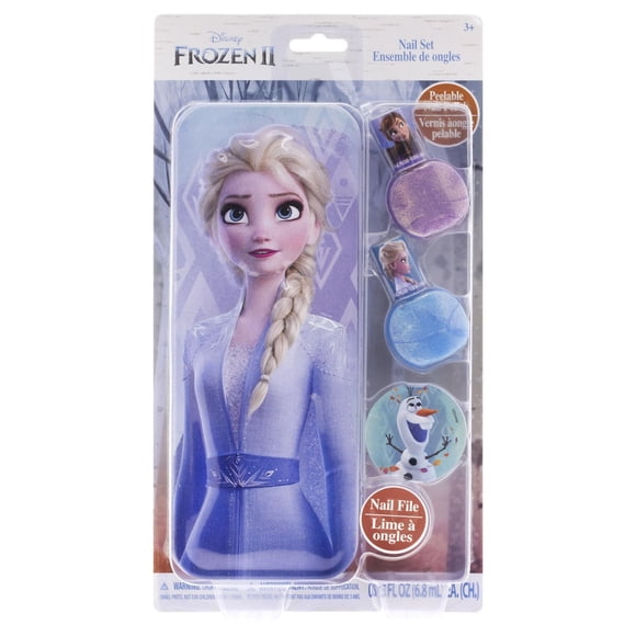 Frozen II Nail Polish Set With Tin