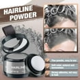 thumbnail image 4 of Instantly Hair Powder, Root Touch Up Hair Color Hairline Powder, Women Men Hair Powder Elevates Hairline for Women Men Thinning Hair, Gray, 4 of 11