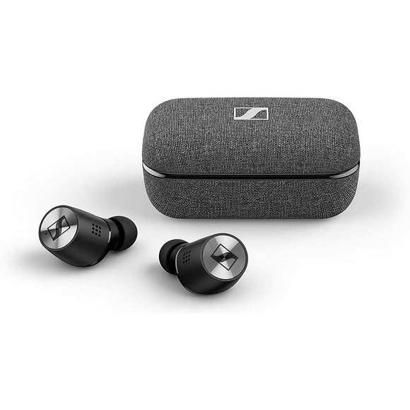 Audífonos inalámbricos Sennheiser Momentum True Wireless negro y plata