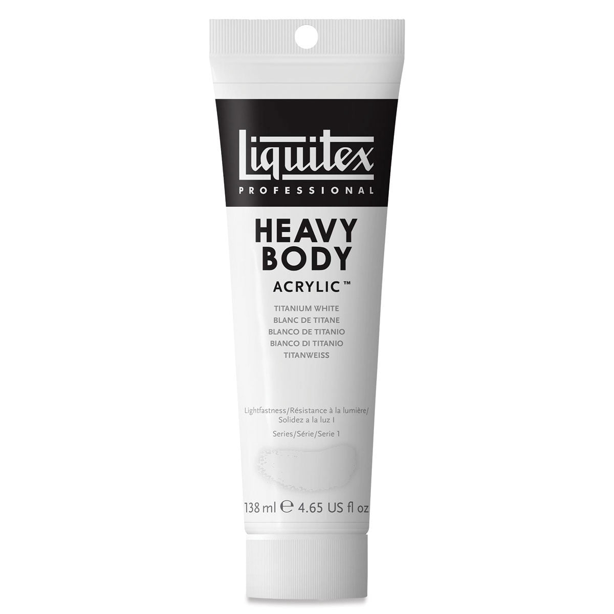Liquitex Titanium White Acrylic Paint - Heavy Body - 4.65-ounce Tube
