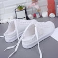 thumbnail image 4 of RotHome Women's Fashion Canvas Slip on Sneakers Casual Mule Shoes Comfortable Backless Loafers Breathable Lightweight Closed Toe Summer Walking Shoes, 4 of 7