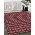 thumbnail image 3 of Ahgly Company Machine Washable Indoor Rectangle Transitional Rose Dust Purple Area Rugs, 6' x 9', 3 of 7
