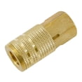 thumbnail image 1 of Acoplador de aire Forney 75479 1/4 x 3/8 pulgadas, latón NPT, 1 of 2