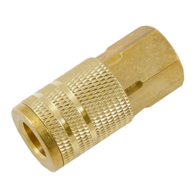 Acoplador de aire Forney 75479 1/4 x 3/8 pulgadas, latón NPT