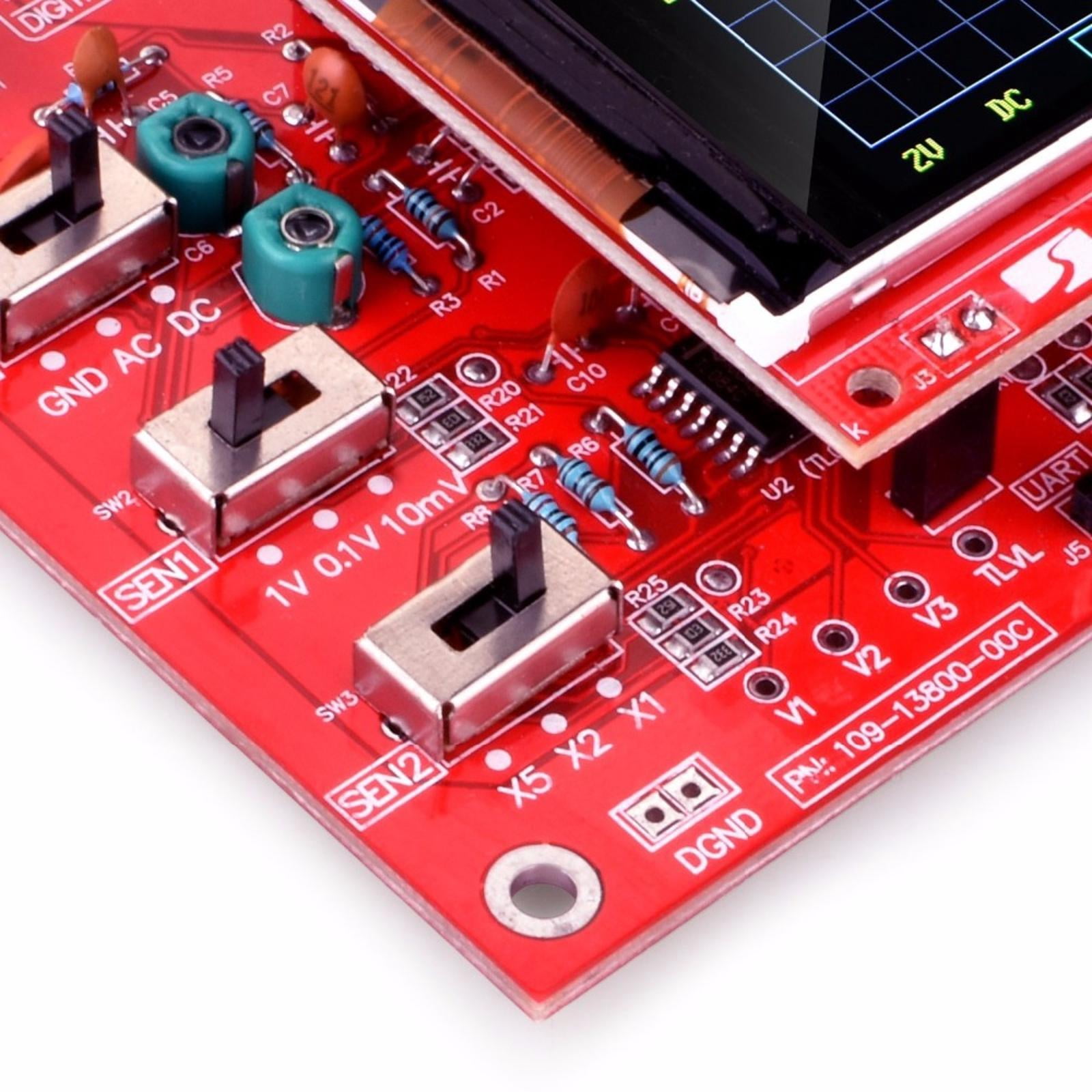 APPLAYERR 1Msps Real-Time Sampling Oscilloscope for Students and Hobbyists Learning with Interactive Waveform Analysis