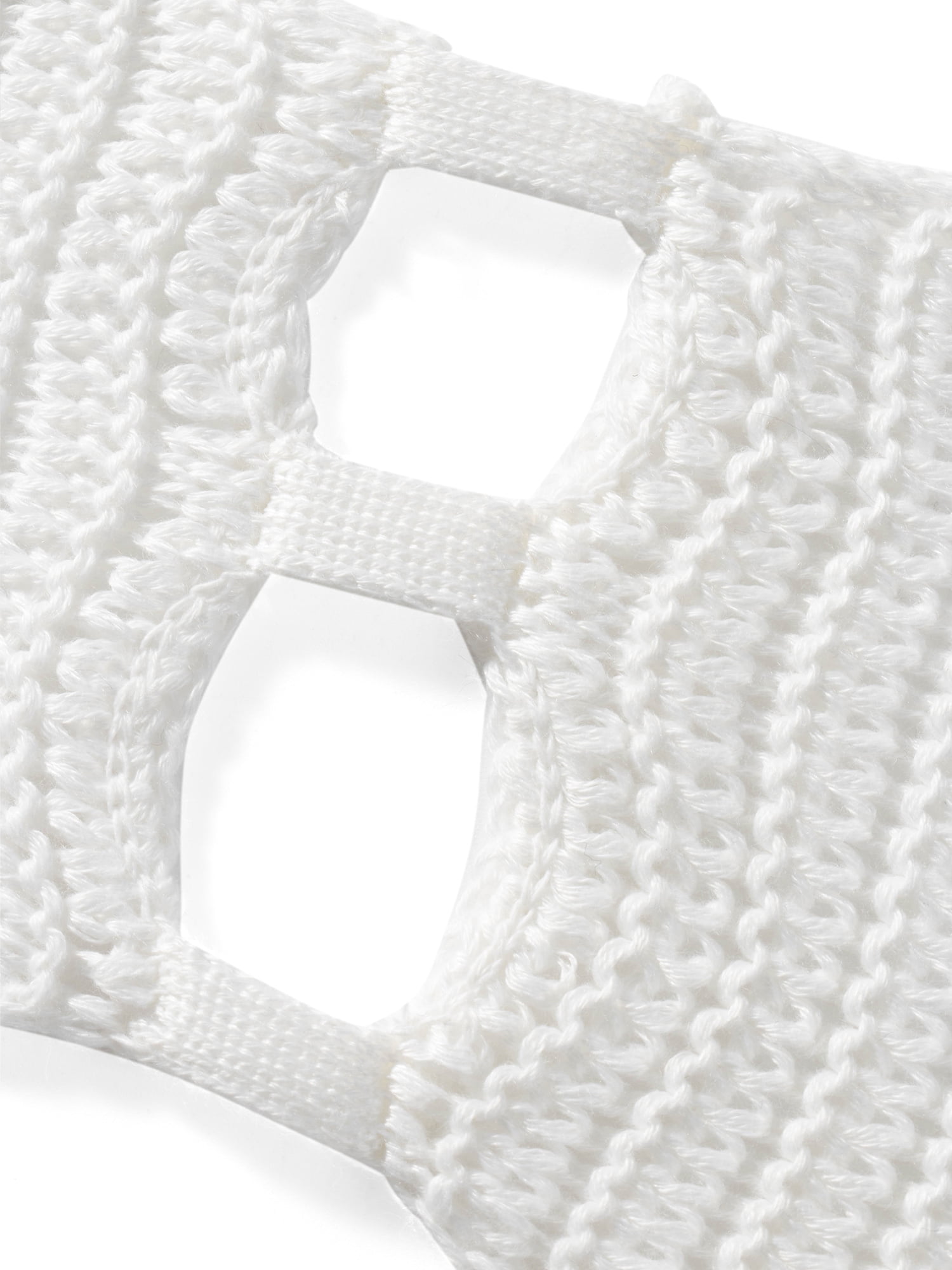 Y2k Knit Two Piece Skirt Set Long Sleeve Crochet Crop Top