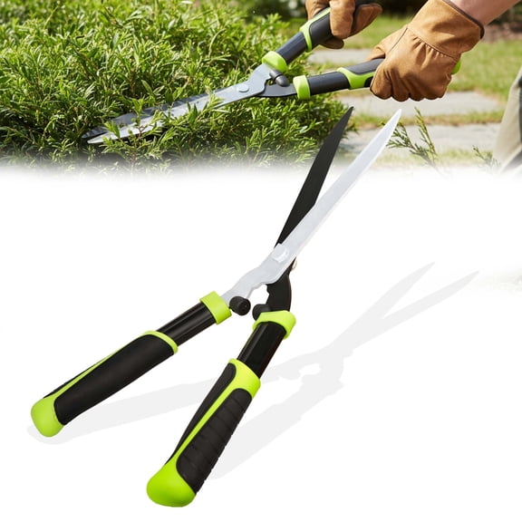 YARTTING Hedge Shears, Hedge Clippers for Trimming Borders, Hedge Trimmer with Sharp Blade, Shears Gardening Tools for Shaping Hedges, Shrubs Bushes