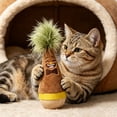 thumbnail image 7 of Cat Toy — Catnip-Free Self-Righting Wobble Tumbler with Feather Teaser, Silent Interactive Self-Play for Indoor Cats, No Batteries Required, 7 of 7