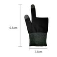thumbnail image 6 of Gaming Grip Gloves for Sweaty Hands Two finger Touch High Sensitivity Breathable Sensitive Fingertips Gloves for Men and Women, 6 of 8