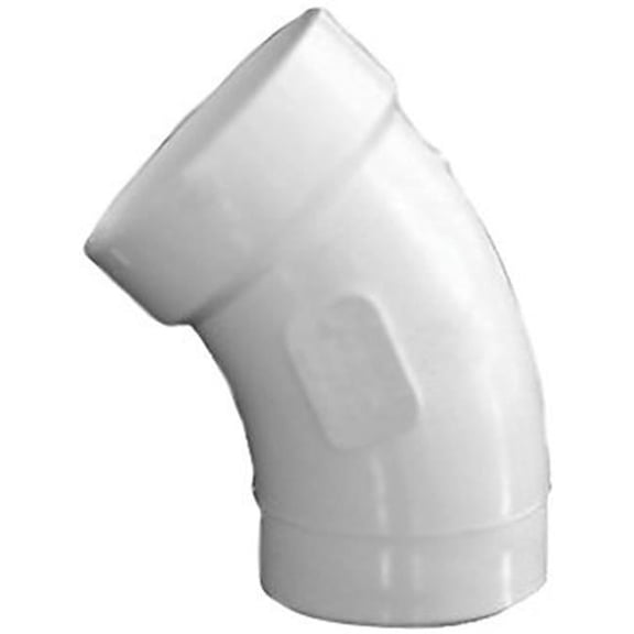 GENOVA 700 Series 72716 Street Pipe Elbow 1-1/2 in Hub Spigot 45 deg