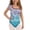 Mermaid Scale Print, variant on Uorisanigo Palm Leaf Girls Swimsuit One Piece Kids Adjustable Strap Summer Beach Swimwear One Shoulder Pool Party Bathing Suit, Size 3-4