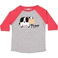 thumbnail image 3 of Inktastic Moo Says the Cow Boys or Girls Toddler T-Shirt, 3 of 5