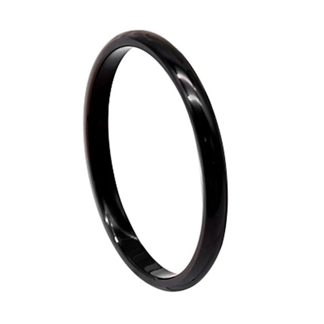 PENGXIANG Couple Ring Versatile Delicate Titanium Steel Geometric Finger Ring for Banquet Party Anniversary Engagement