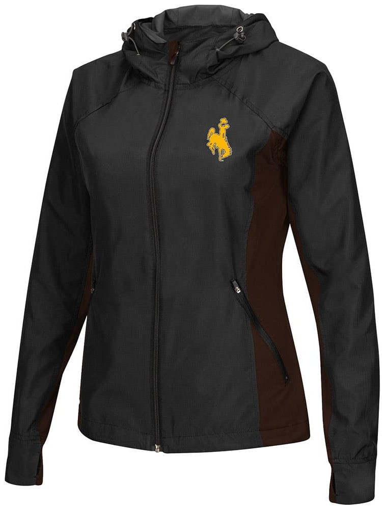Womens Wyoming Cowboys Step Out Windbreaker Jacket XL by Colosseum