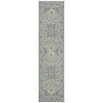 thumbnail image 2 of SAFAVIEH Beach House Orville Indoor/Outdoor Area Rug Cream/Blue, 5'3" x 7'6", 2 of 9
