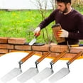 thumbnail image 3 of Ywbawe Stainless Steel Plaster Finishing Trowel, Concrete Tool Set for Cement Work, Comfortable Handle Metal Finishing Trowel for Construction and DIY Projects, 3 of 9