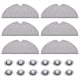 thumbnail image 1 of PañOs de Fregado Lavables, Almohadillas, Filtros de Tanque de Agua para Aspiradoras Robot S6, S6 Pure, S6 MaxV, S5 Max, S5, E4, E35 E2, 1 of 5