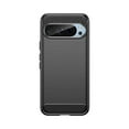 thumbnail image 1 of PANDACO Black Brushed Metal Case for Google Pixel 9 Pro, 1 of 3