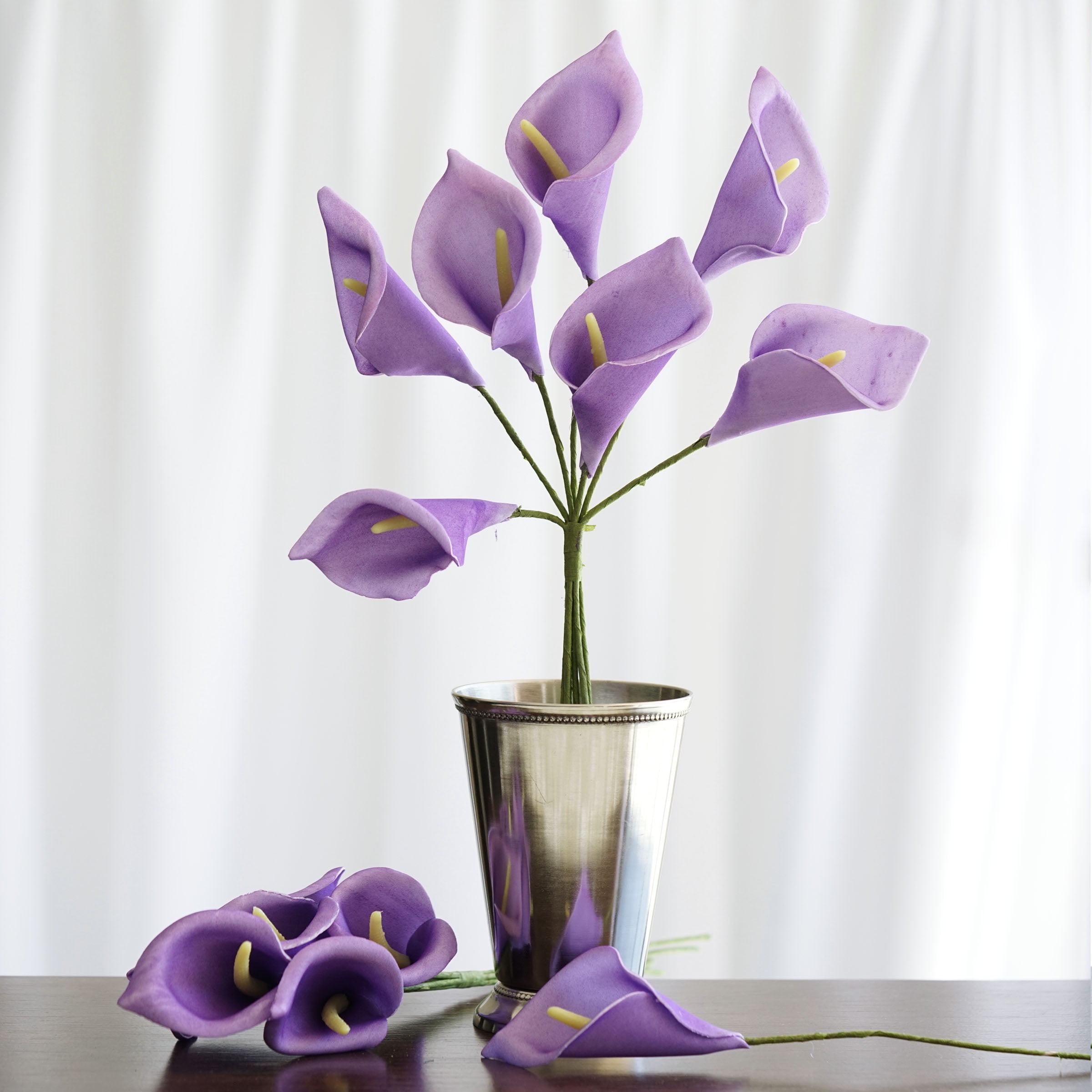 42 Calla Lily Artificial Wedding Party Events Flowers For Centerpiece Decor 