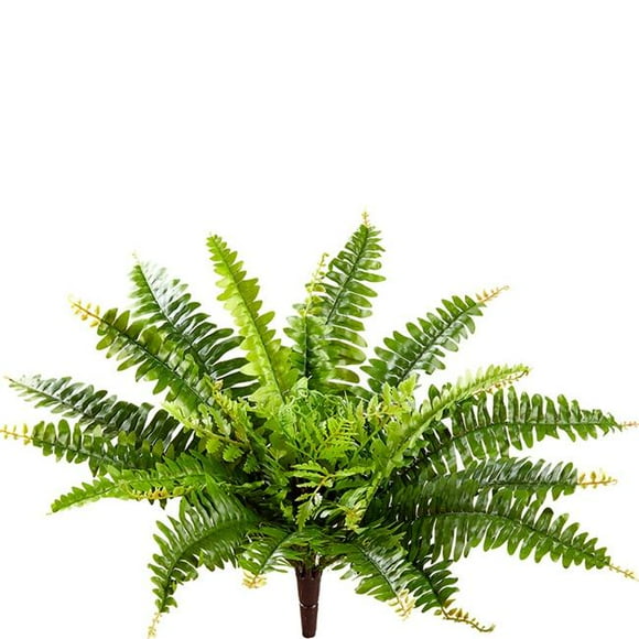 AllState Floral PBF434-GR 23 in. UV Protected Boston Fern Plant - Green, 49 Leaves