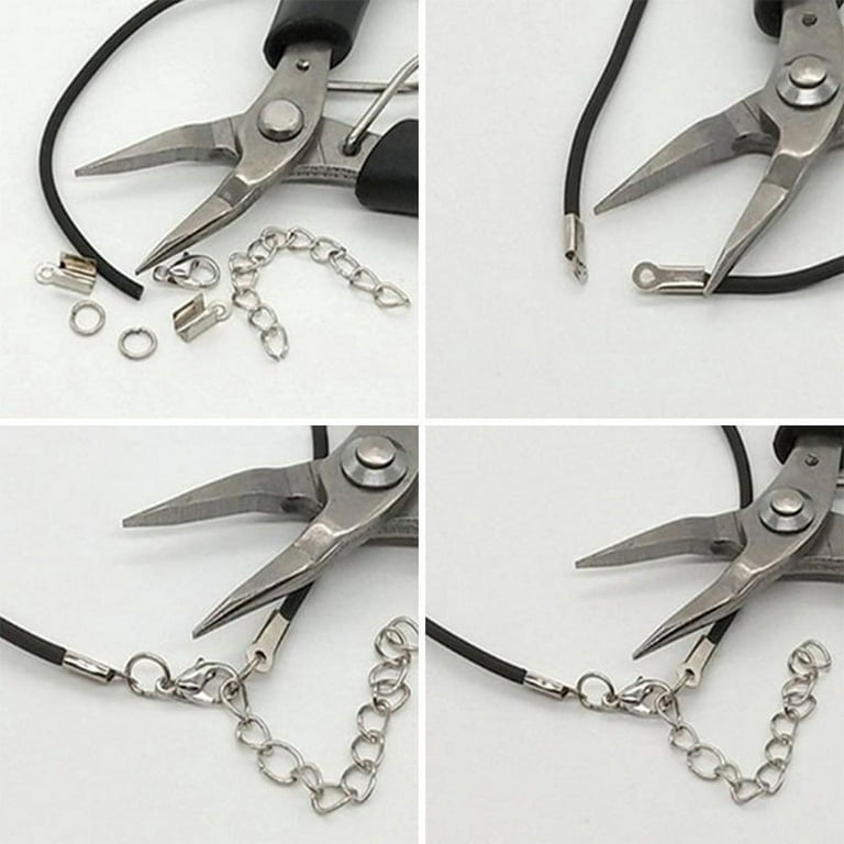 DIY Necklace Bracelet Earrings Tool Jewelry Making Kit Jewelry Making  Starter Kit Jewelry Beading Making Repair Tools Kit