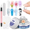 thumbnail image 1 of SUPWEE Gel constructor sólido 60G Gel constructor de uñas transparente Gel duro de gran capacidad para uñas Gel esculpido no pegajoso para tallar uñas Fortalecer el modelado 3D Arte de uñas DIY en cas, 1 of 5