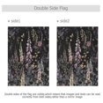 thumbnail image 4 of Yayeee Garden Flag 28"x40" Double Sided Outdoor Yard Lawn Holiday Decorations, Dark Flowers Pattern, 4 of 6