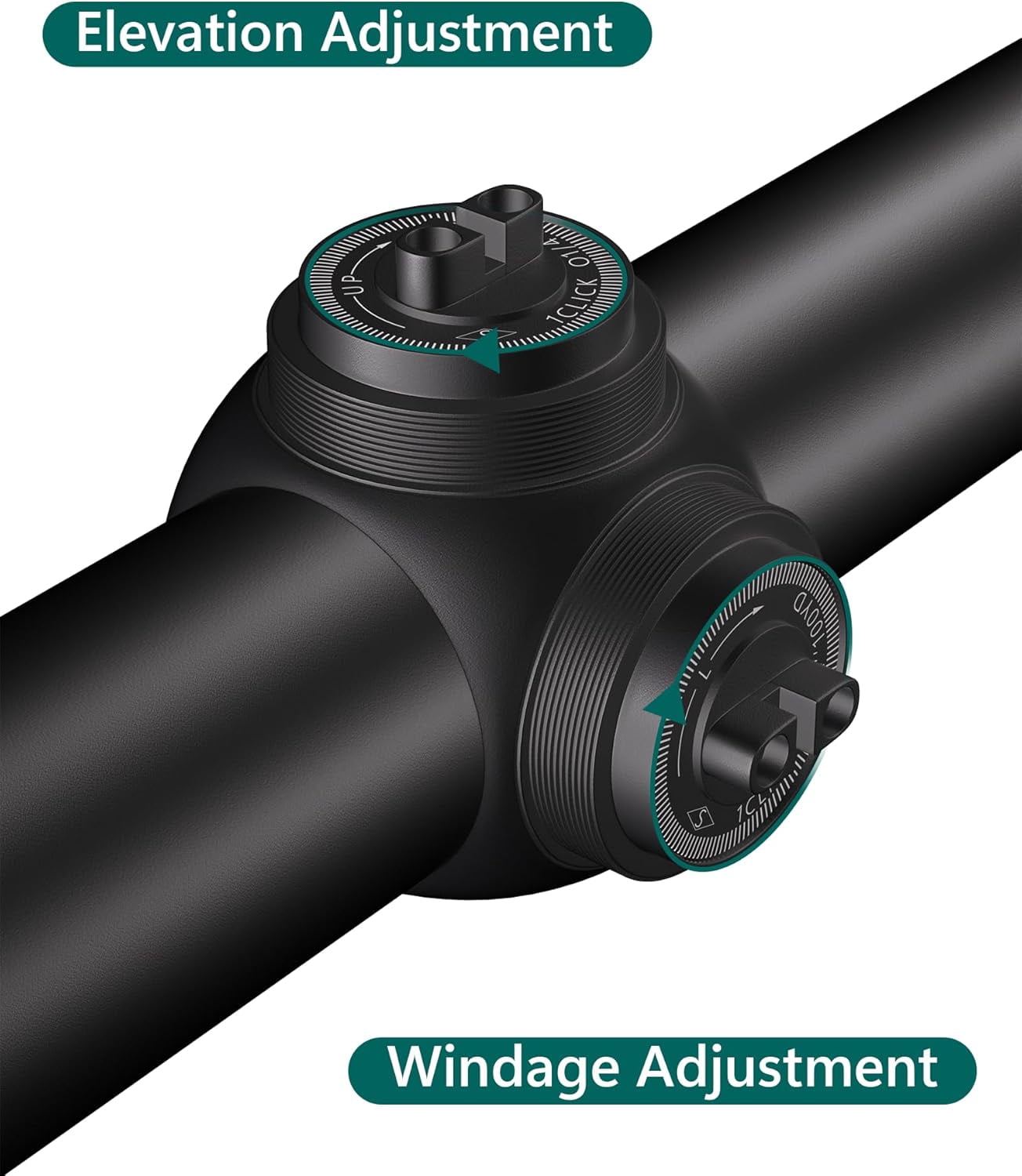 Aquilifer HT 3-9x40NL SFP Hunting Riflescope 1 inch Tube Waterproof Fogproof Shockproof