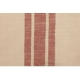 thumbnail image 5 of Piper Classics Market Place Red Ticking Stripe and Grain Sack Pillow Cover 15" x 25", Cotton, 5 of 5
