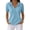 Blue -BT31, variant on Inglocry Women's Waffle Polos Golf Shirts Short Sleeve V Neck T-Shirt Summer Casual Tennis Work Athletic Tops Purple L