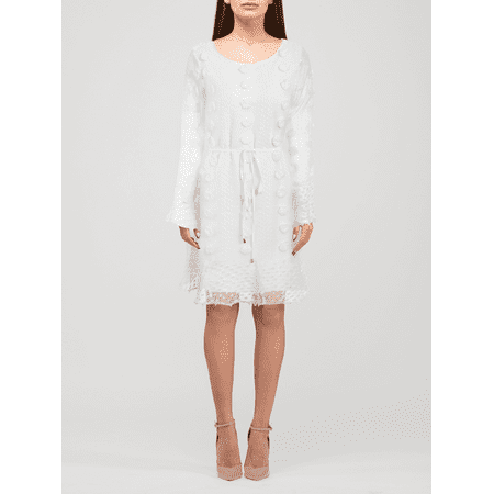 Sonja By Sonja Morgan Women's Mimi Pom Pom Dress