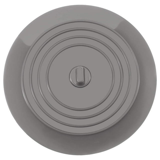 Tnarru Silicone Sink Plug Utility Cleaning Tool Silicone Sink Stopper Drain Stopper Gray