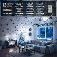 thumbnail image 3 of Cadena de luces LORRYTE, 13 modos, LED azul y blanco de 43 pies, 3 of 6