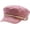 Pink, variant on CoCopeaunts Solid Color Newsboy Cap Winter Beret Hats for Women Cotton Flat Peaked Cap Women Painter Beret Hat