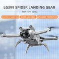 thumbnail image 2 of YOPTOP Mini 3 Pro Landing Gear Leg  Foldable Landing Gear for DJI Mini 3 Pro Quick Release Height Extender Leg for DJI Mini 3 pro Accessories,Grey, 2 of 9