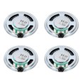 thumbnail image 1 of 4 Pcs 0.5W 16 Ohm Small Speakers Metal Shell Round Internal Micro Magnet Speaker, 1 of 6