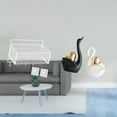 thumbnail image 2 of Elegantes Figuras De Pareja De Cisnes, Adornos Artísticos De Mesa Para La Decoración Del Hogar, Hermosas Estatuas De Cisnes Perfectas Para Estanterías Y Decoración De Entradas., 2 of 8