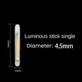 thumbnail image 5 of 200PCS Fishing Float Light Stick Fluorescent Lightstick LED Fluorescent Dark Glow Sticks Fishing Float Accessories 4.5mm, 5 of 5
