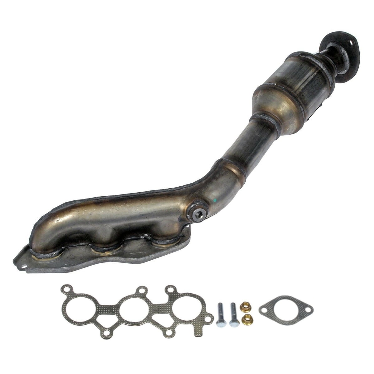 AutoShack Passenger Side Catalytic Converter with Exhaust Pipe
