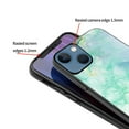 thumbnail image 4 of Marble Glass Case Cover For iPhone 13 mini - Green Marble, 4 of 4