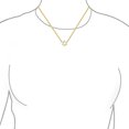 thumbnail image 2 of Bling Jewelry Womens Traditional Magen Judaic Star of David Pendant Necklace 14K Gold Plated Silver, 2 of 4