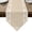 Beige, variant on Chocolate Morocco Table Runner Linen Burlap Table Runner 36 Inches Small Modern Tile Geometric Middle Century Dresser Scarves for Kitchen Island Coffee Dining Room Party Holiday Decoration 13"x36"