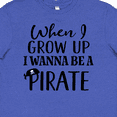 thumbnail image 4 of Inktastic Pirate Future Childs Youth T-Shirt, 4 of 5