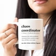 thumbnail image 5 of Gift for Women Chaos Coordinator Mug 11 Oz, Teacher Appreciation Gifts, Nurse Gifts, Thank You Gifts for Coworker Secretary Manager, Boss Day Gifts, Mothers Day, Birthday, Christmas Gifts, 5 of 6
