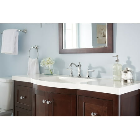 Delta Cassidy Two Handle Widespread Bathroom Faucet in Chrome 3597LF-MPU