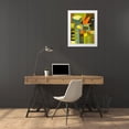thumbnail image 3 of Faust, Richard 12x14 White Modern Wood Framed Museum Art Print Titled - Cubist Garden 2, 3 of 4