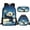 Panda Starry Sky Blue, variant on Jeiento Ladybug School Backpack for Girls with Lunch Box Red Elementary Student Bookbag for Kids 8-10/10-12 Lunch Bag Middle Schoolbag Lunchbox Pencil Case Book Bag Set