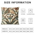 thumbnail image 2 of SHANXI Modern Floral Outdoor Pillowcase, Decorative Cushion Cover for Patio and Garden22x22in, 2 of 5